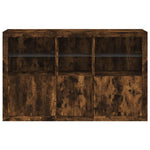 Dressoir Met Led-Verlichting 162X37X100 Cm Kleurig