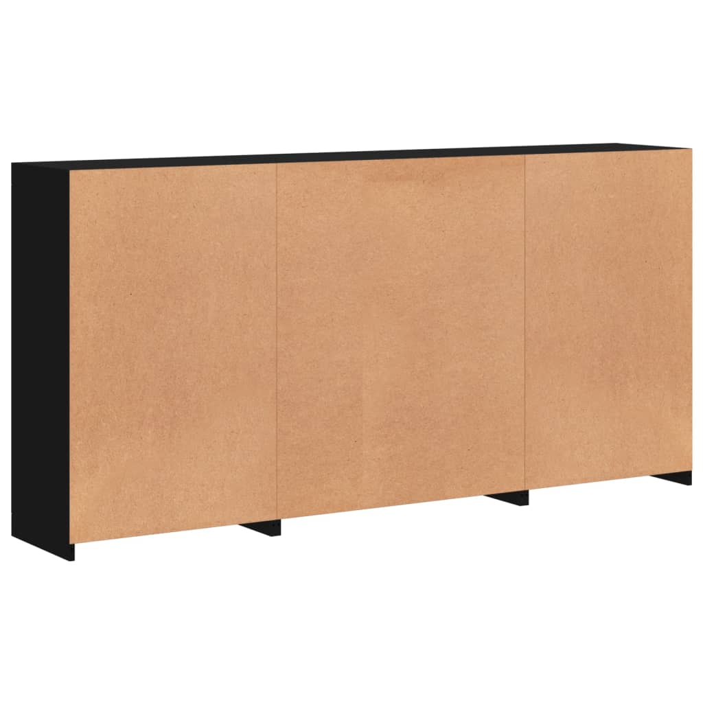 Dressoir Met Led-Verlichting 202X37X100 Cm