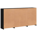 Dressoir Met Led-Verlichting 202X37X100 Cm