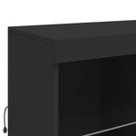 Dressoir Met Led-Verlichting 202X37X100 Cm