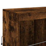 Dressoir Met Led-Verlichting 202X37X100 Cm Kleurig