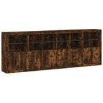 Dressoir Met Led-Verlichting 283X37X100 Cm Kleurig