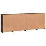 Dressoir Met Led-Verlichting 283X37X100 Cm Kleurig