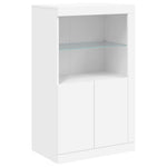 Dressoir Met Led-Verlichting 162X37X100 Cm