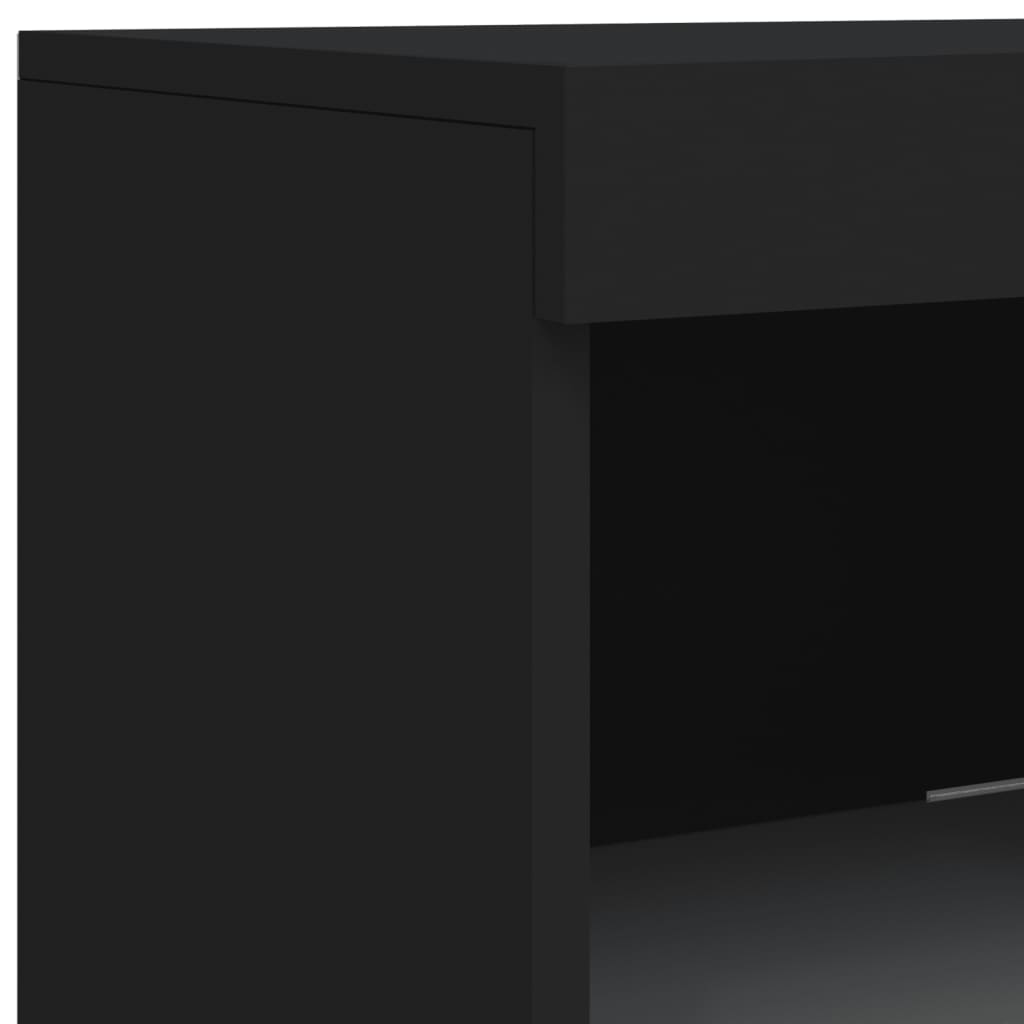 Dressoir Met Led-Verlichting 181,5X37X100 Cm