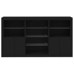 Dressoir Met Led-Verlichting 181,5X37X100 Cm