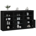 Dressoir Met Led-Verlichting 181,5X37X100 Cm