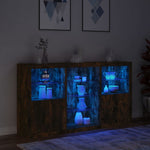 Dressoir Met Led-Verlichting 181,5X37X100 Cm Kleur