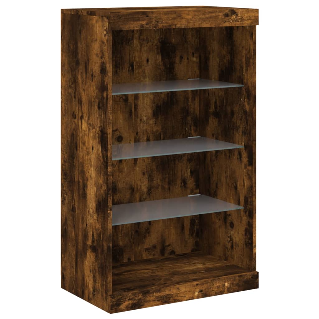 Dressoir Met Led-Verlichting 181,5X37X100 Cm Kleur