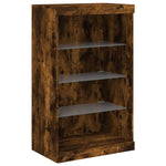 Dressoir Met Led-Verlichting 181,5X37X100 Cm Kleur