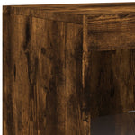 Dressoir Met Led-Verlichting 181,5X37X100 Cm Kleur