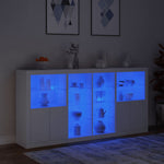 Dressoir Met Led-Verlichting 202X37X100 Cm