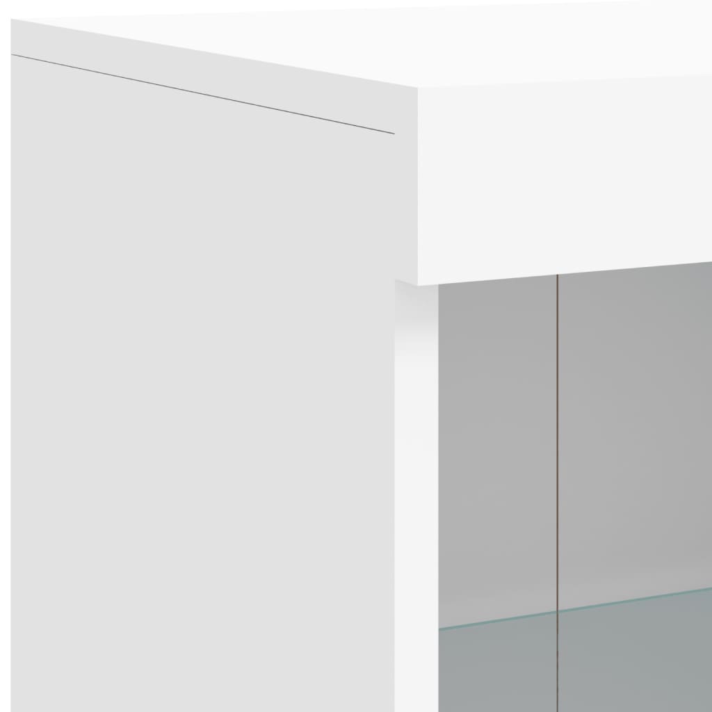 Dressoir Met Led-Verlichting 202X37X100 Cm