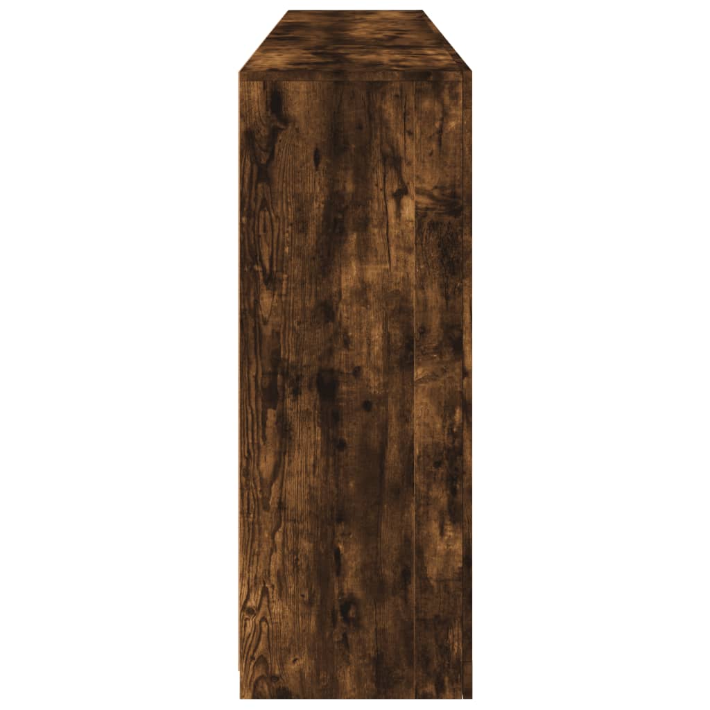 Dressoir Met Led-Verlichting 202X37X100 Cm Kleurig