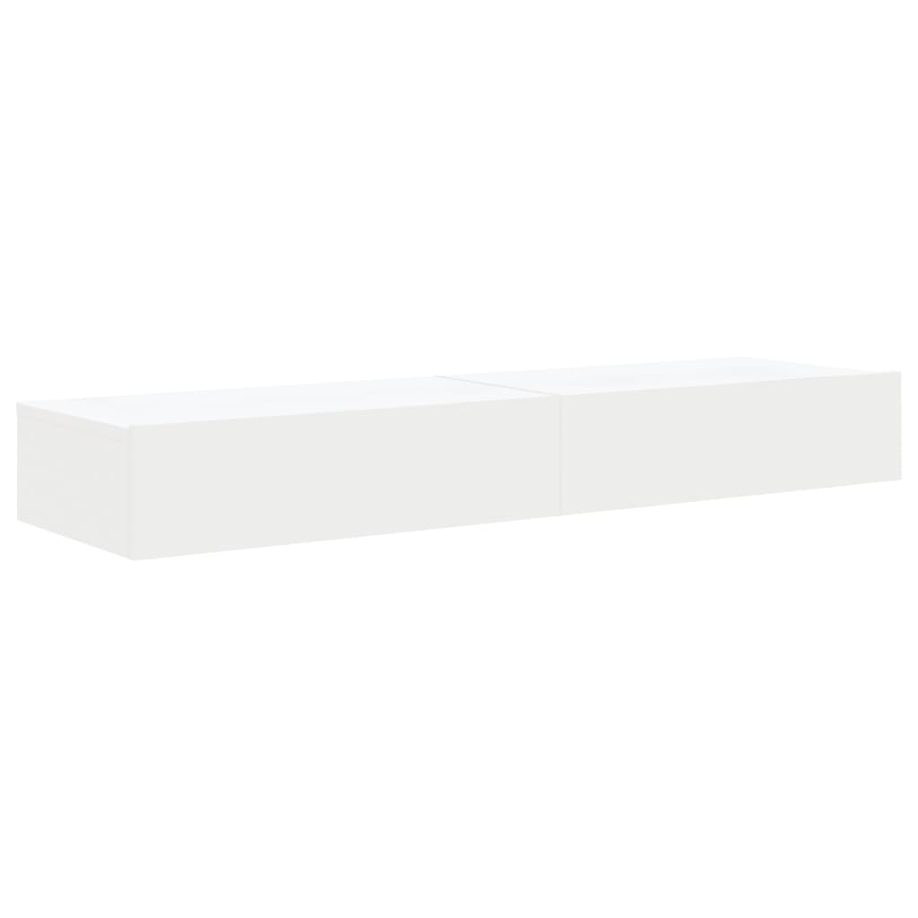 Tv-Meubelen Met Led-Verlichting 60X35X15,5 Cm Wit