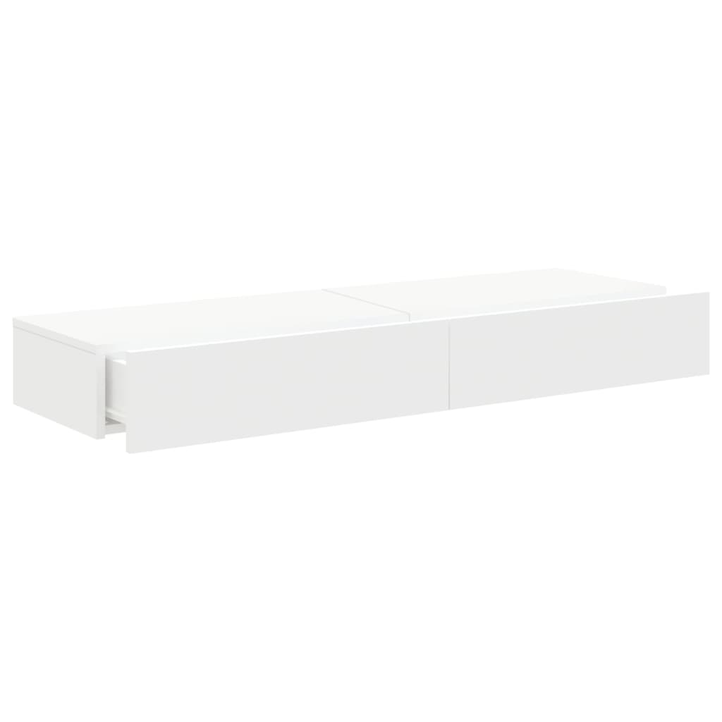 Tv-Meubelen Met Led-Verlichting 60X35X15,5 Cm Wit