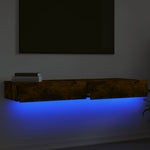 Tv-Meubels Met Led 60X35X15,5 Cm Kleur Gerookt Eiken