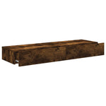 Tv-Meubels Met Led 60X35X15,5 Cm Kleur Gerookt Eiken