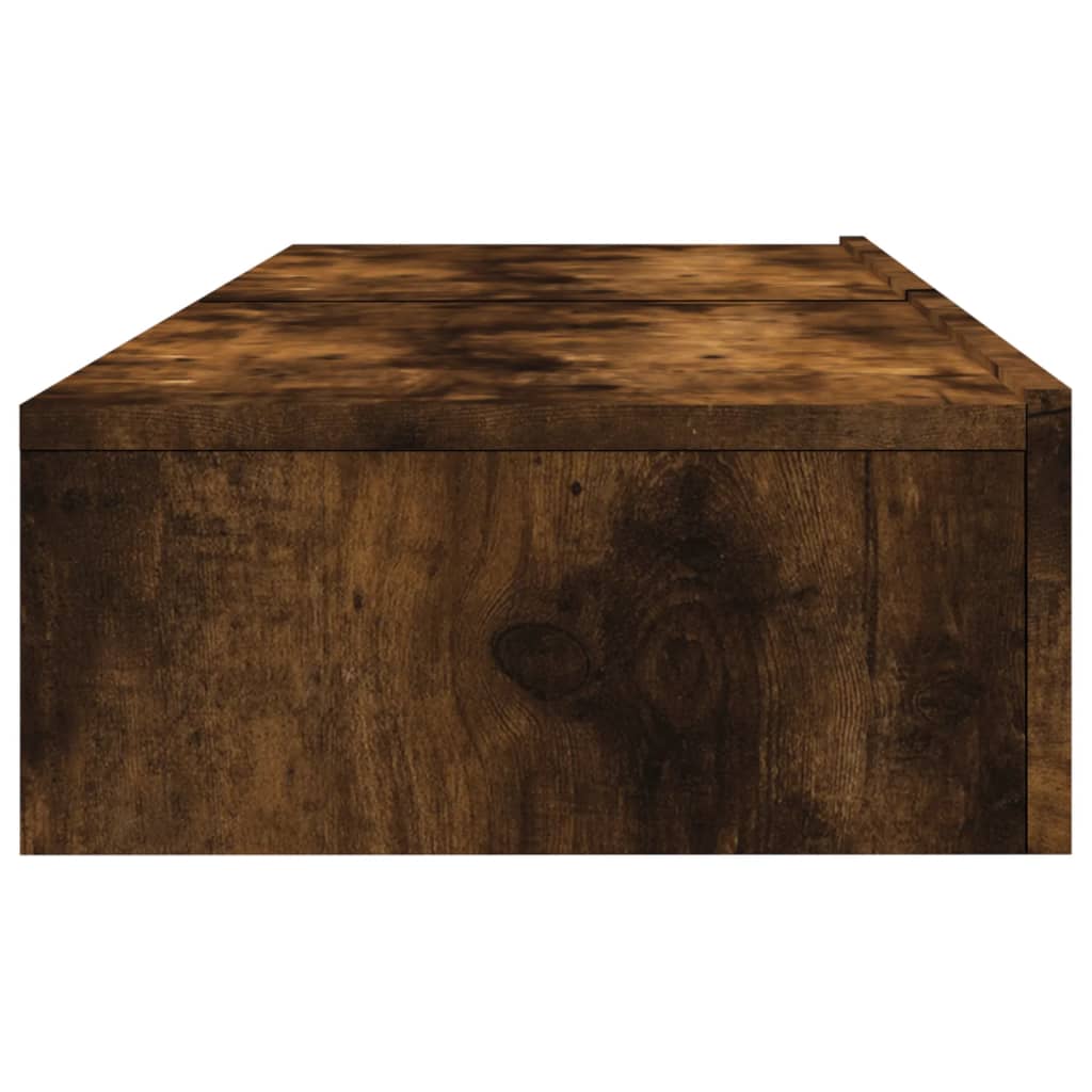 Tv-Meubels Met Led 60X35X15,5 Cm Kleur Gerookt Eiken