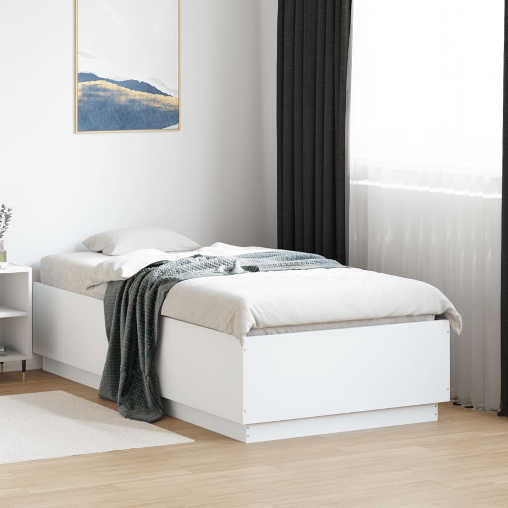 Bedframe Bewerkt Hout