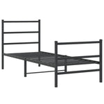 Bedframe Met Hoofd- En Voeteneinde Metaal