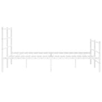 Bedframe Met Hoofd- En Voeteneinde Metaal