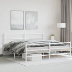 Bedframe Met Hoofd- En Voeteneinde Metaal