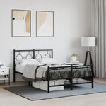 Bedframe Met Hoofd- En Voeteneinde Metaal