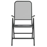 -Delige Tuinset Metaalgaas Antracietkleurig