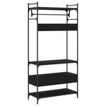 Kledingkast Met Lades 89X39X184,5 Cm Bewerkt Hout