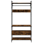 Kledingkast Met Lades 89X39X184,5 Cm Bewerkt Hout