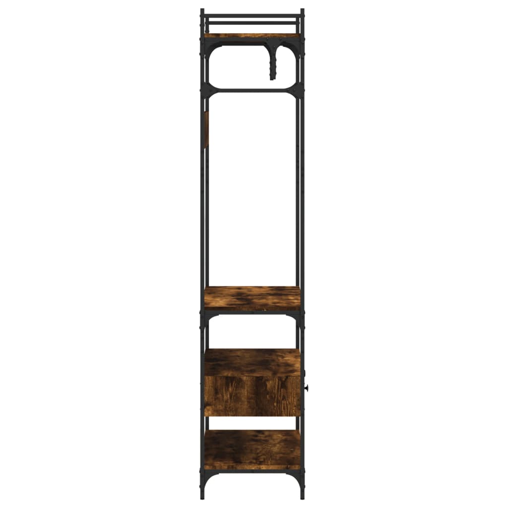 Kledingkast Met Lades 89X39X184,5 Cm Bewerkt Hout