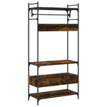 Kledingkast Met Lades 89X39X184,5 Cm Bewerkt Hout