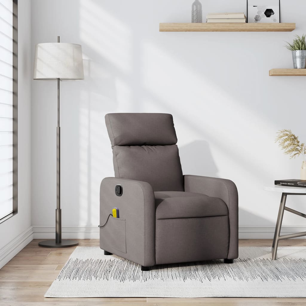 Fauteuil Verstelbaar Stof Taupe