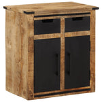 Dressoir Met 55X35X60 Cm Massief Mangohout