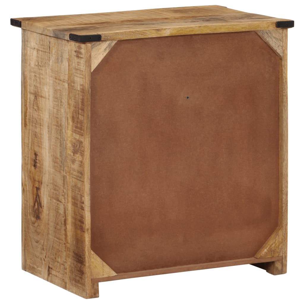 Dressoir Met 55X35X60 Cm Massief Mangohout