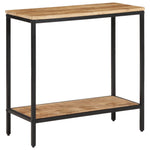 Wandtafel Massief Ruw Mangohout