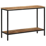 Wandtafel Massief Ruw Mangohout
