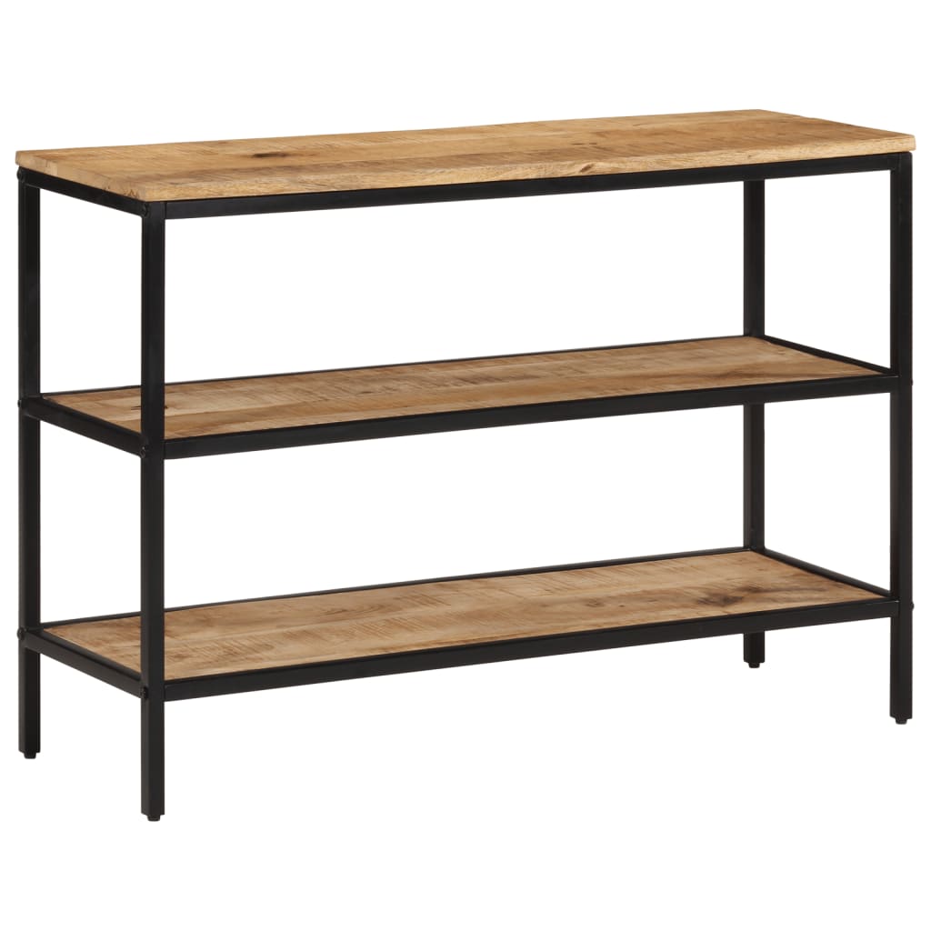 Wandtafel Massief Ruw Mangohout