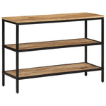 Wandtafel Massief Ruw Mangohout