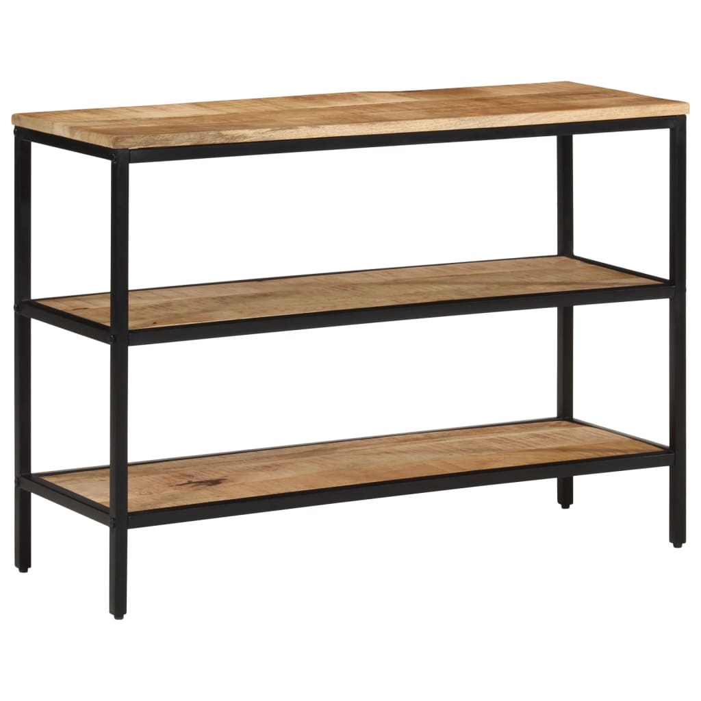 Wandtafel Massief Ruw Mangohout
