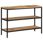 Wandtafel Massief Ruw Mangohout