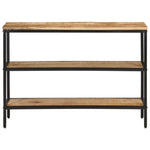 Wandtafel Massief Ruw Mangohout