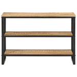 Wandtafel Massief Ruw Mangohout