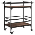 Keukentrolley 82X40X78,5 Cm Bewerkt Hout Ig