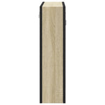 Badkamerspiegelkast 60X16X60 Cm Bewerkt Hout Kleur