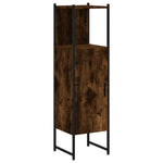 Badkamerkast 33X33X120,5 Cm Bewerkt Hout Kleurig