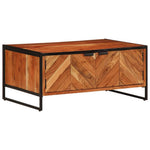 Salontafel 90X55X40 Cm Massief Acaciahout