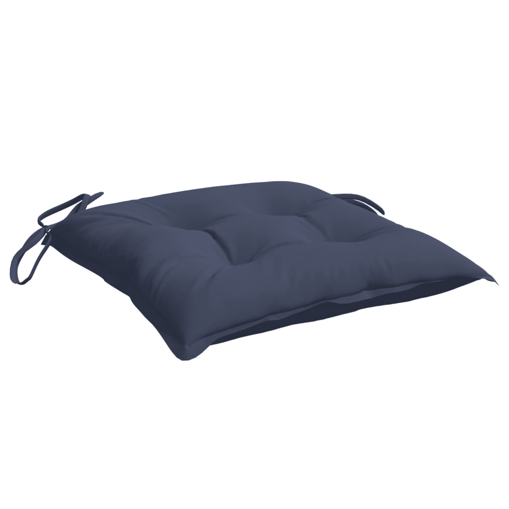 Stoelkussens Oxford Stof Marineblauw