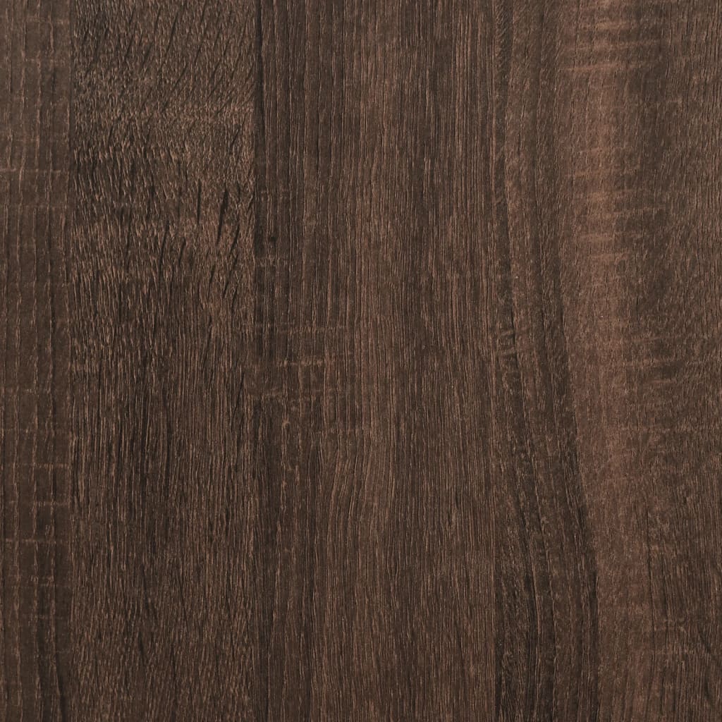 4-Delige Badkamermeubelset Bewerkt Hout